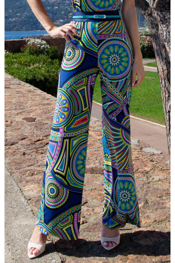Wide-Leg Jersey Trousers – Kaleidoscope Dreams